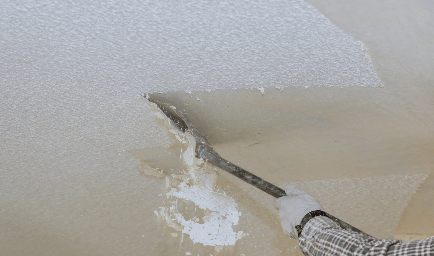 Popcorn Ceiling Removal